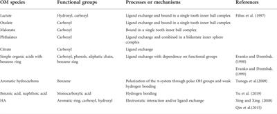 Influencing factors and environmental effects of interactions between goethite and organic matter: A critical review